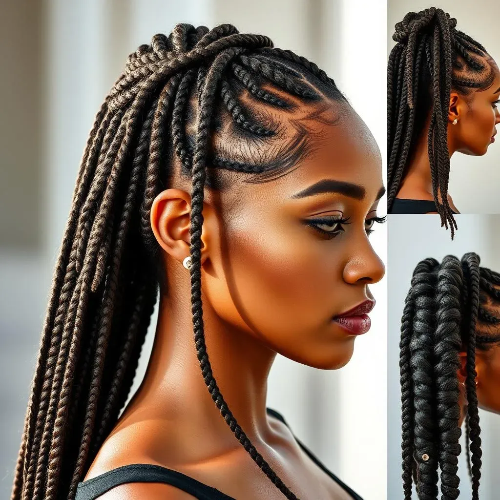 Discover the Amazing 1 Million Braids Hairstyle