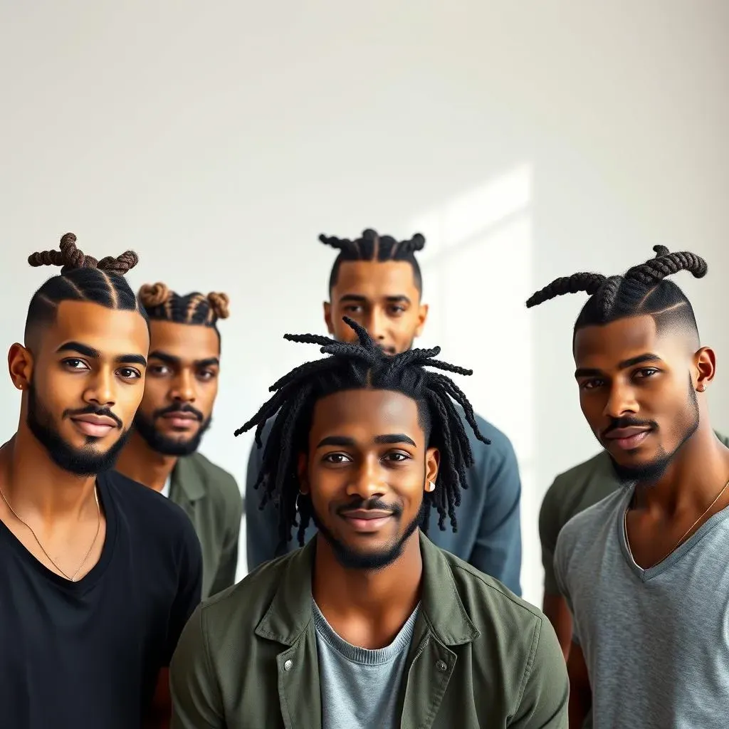 Ultimate 6 Braids Hairstyle for Guys