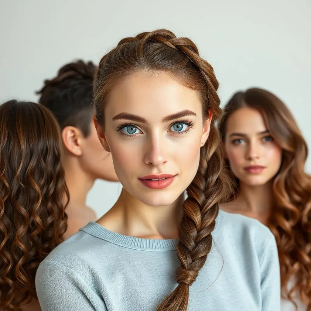 Braided Ponytails for Different Hair Lengths and Textures