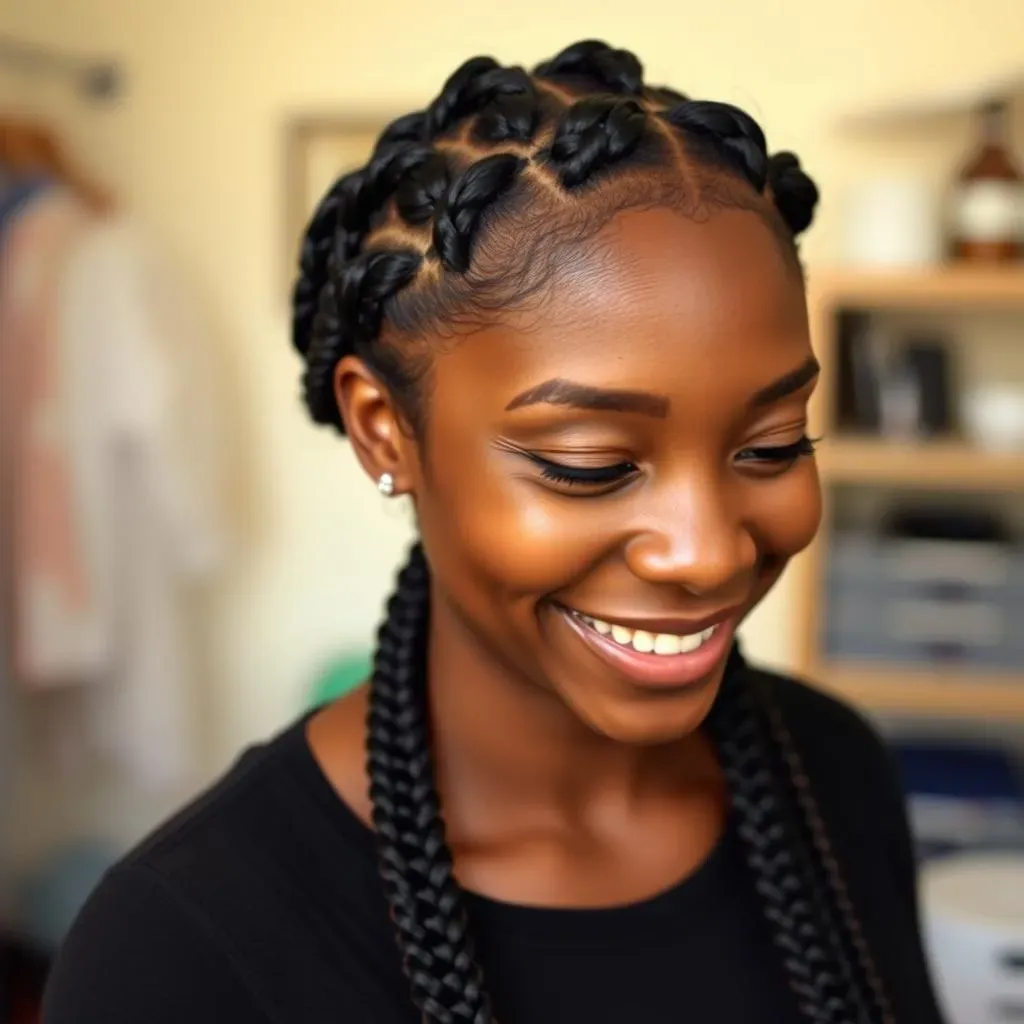 Caring for and Maintaining Your 4 Braids Hairstyle