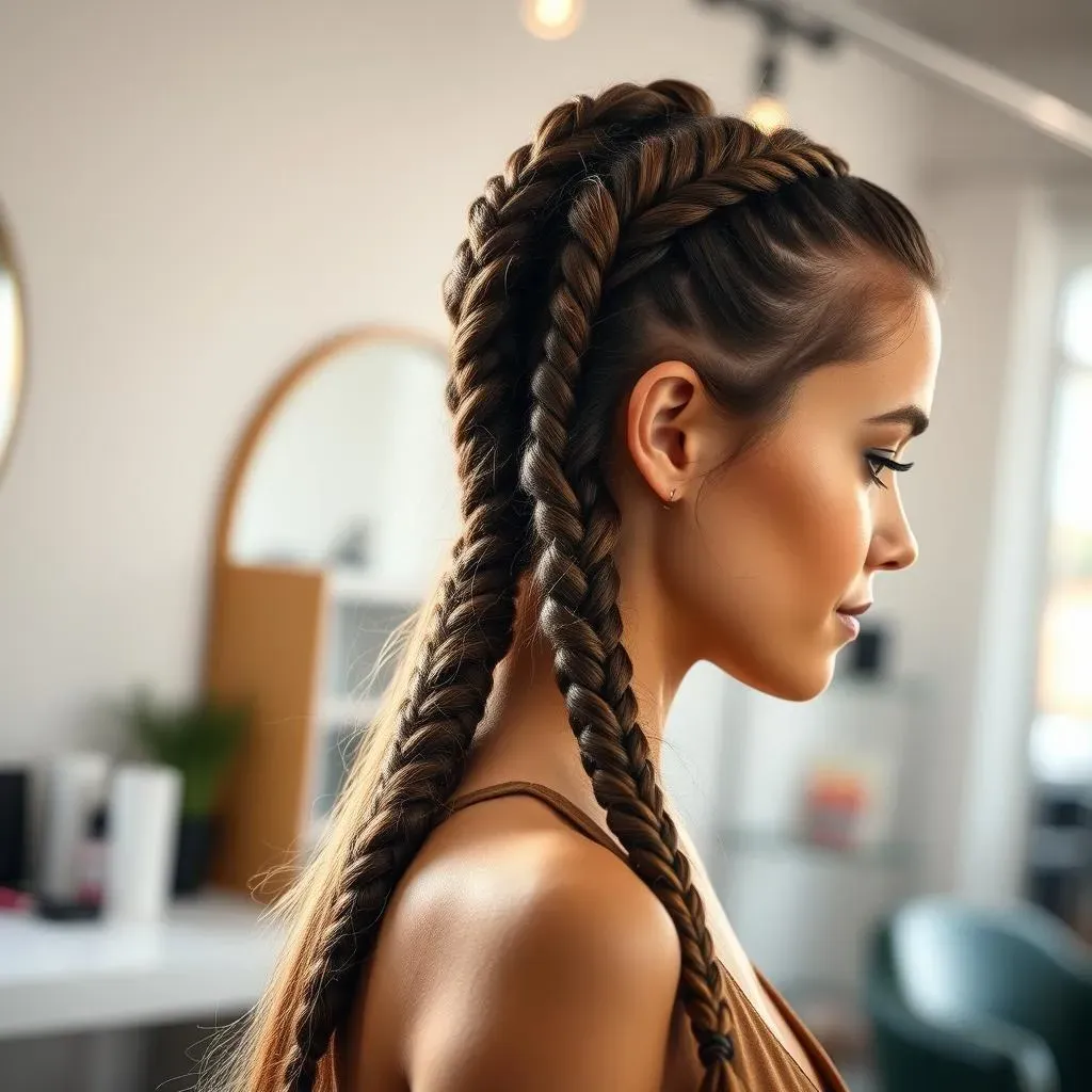 Creative 2 in 1 Braids Techniques