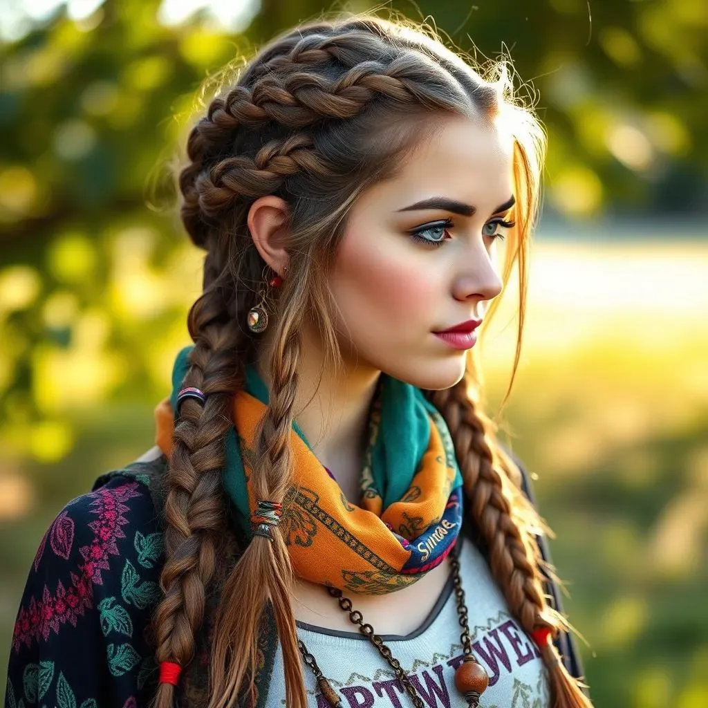 Creative 3 Braids Hairstyles: Combining Braids for Unique Looks