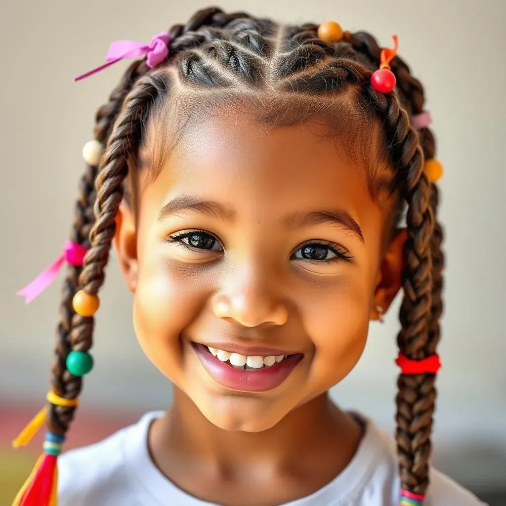 Creative Braids: Adding Beads and Fun to 9 Year Old Hairstyles