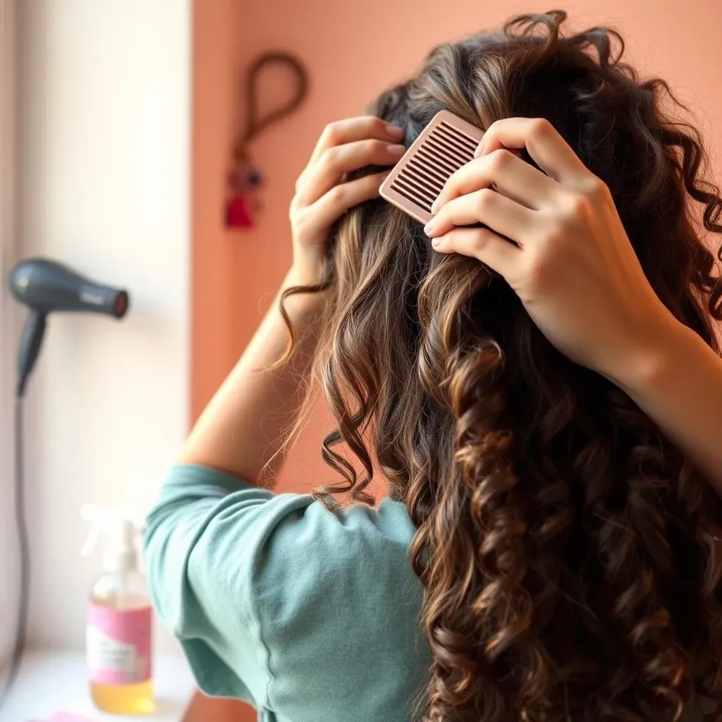 Detangling and Stretching Your Hair Before Braiding