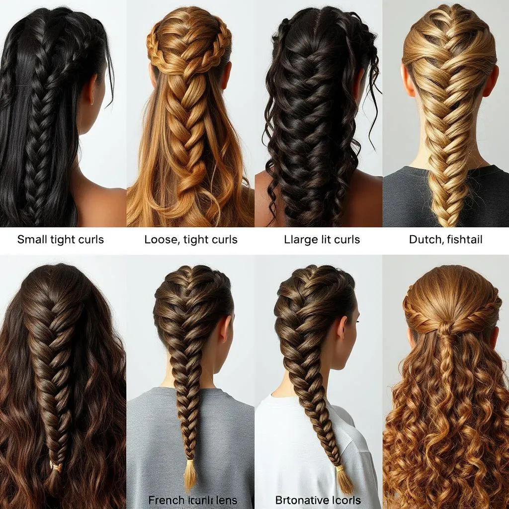 Different Braiding Techniques and Their Effects on Curl Formation