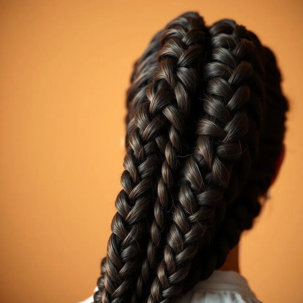 Different Styles and Variations of 6 Feedin Braids