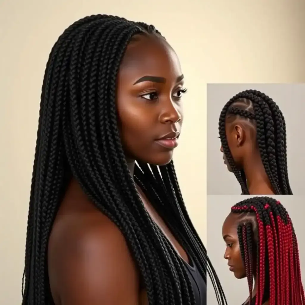 Different Types Of Box Braids For Black Hair