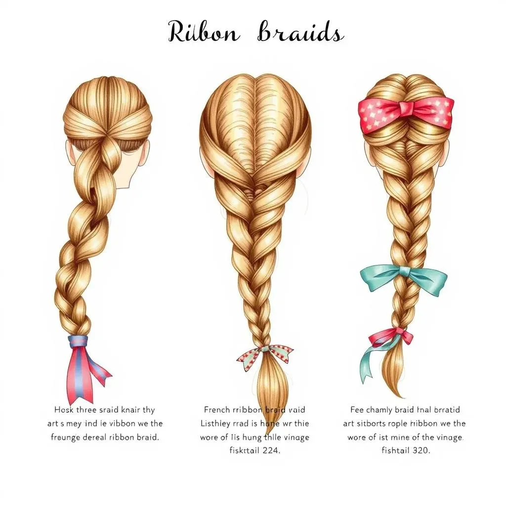 Different Types of Ribbon Braids: From Simple to Complex