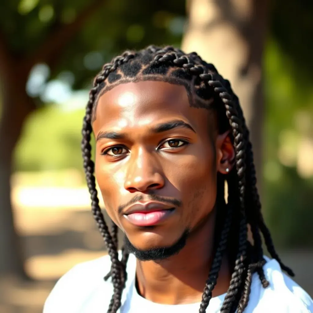 Different Types of Two Braids Hairstyles for Men