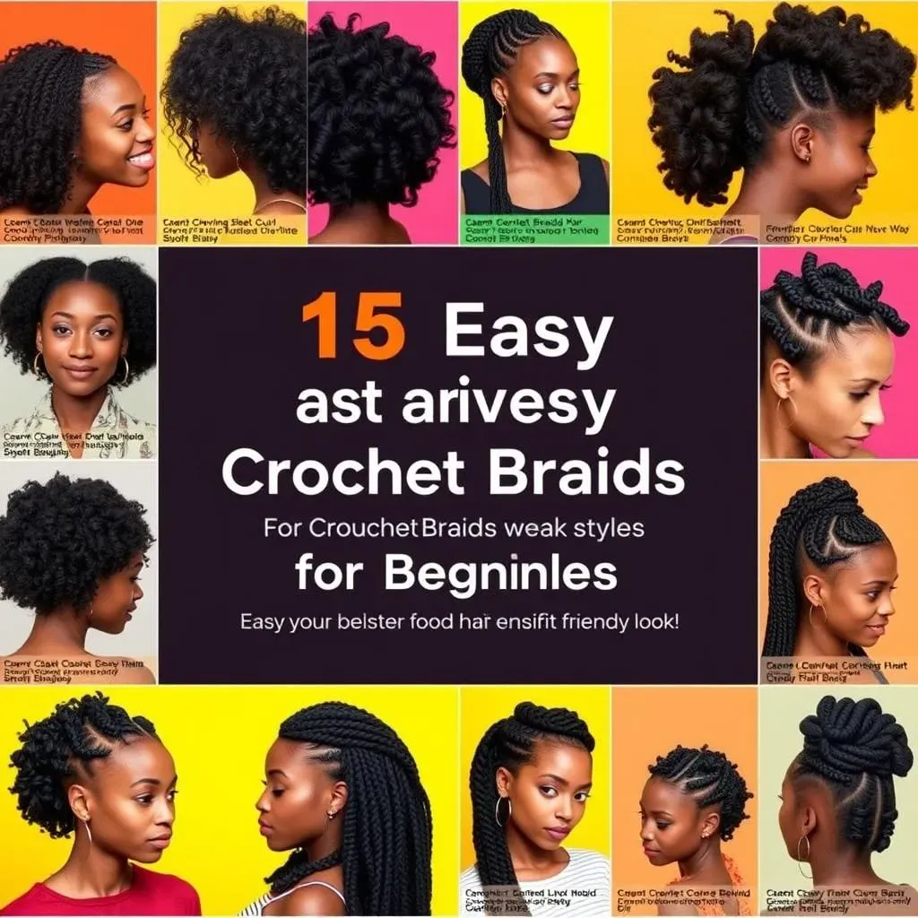 Exploring 15 Quick & Easy Crochet Braid Styles for Beginners