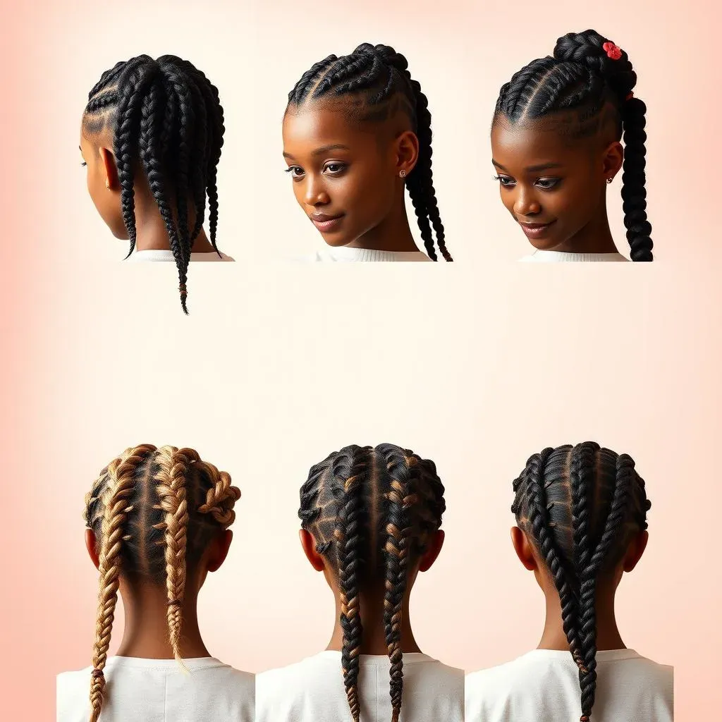 Exploring Different 6Braids Styles