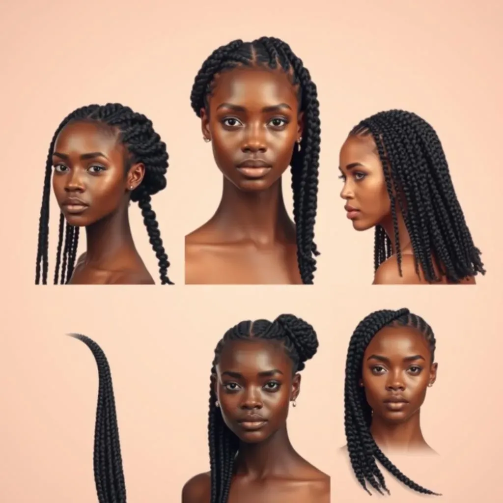 Finding the Perfect Box Braid Style for Your Face Shape
