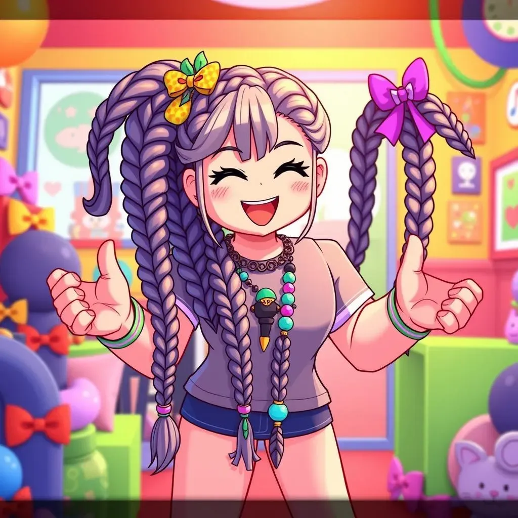 Finding the Perfect Braided Hairstyle in Roblox