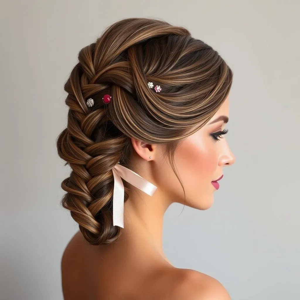 Finishing Touches and Styling Your Rose Braids Hairstyle