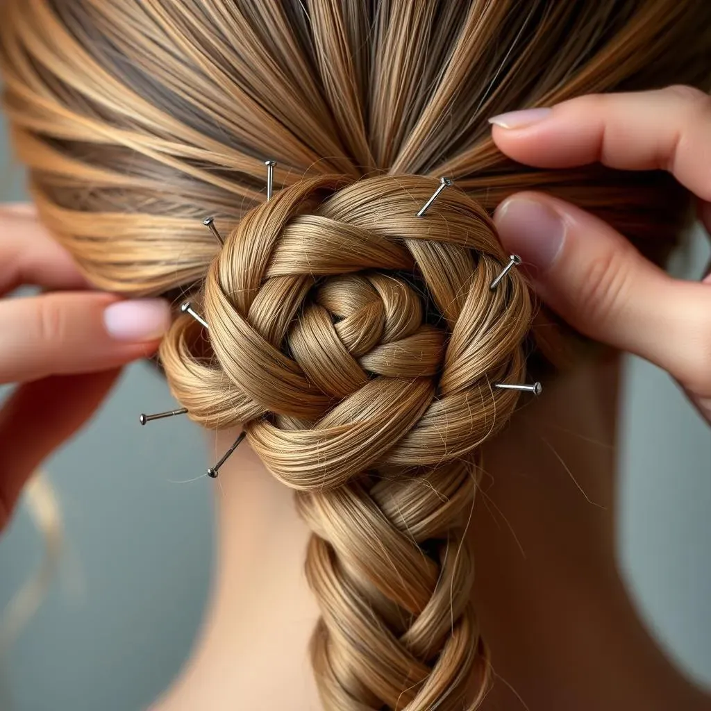 Forming the Rose: The Heart of Your Rose Braids