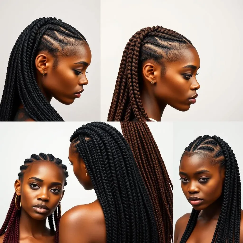 Four Braid Styles: From Classic Cornrows to Modern Box Braids