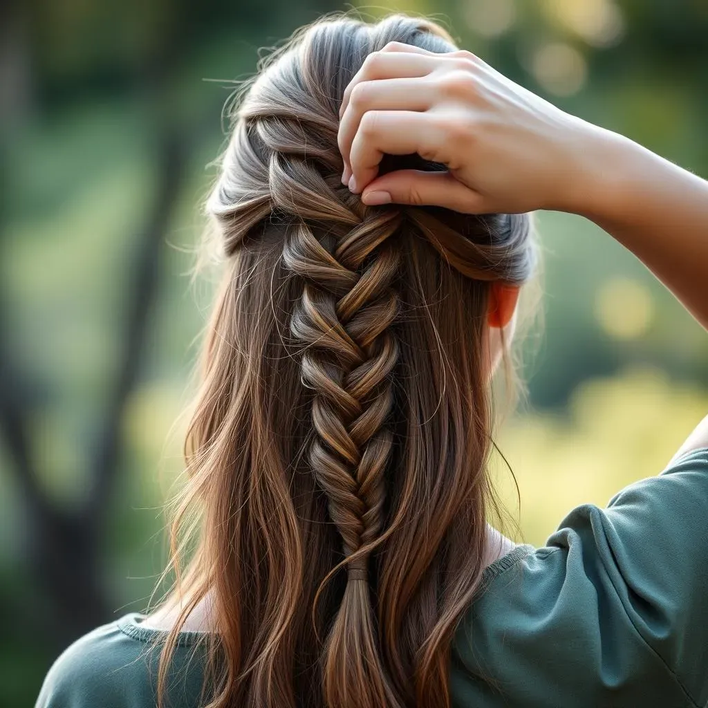 Half Up Half Down Braids: The Basics