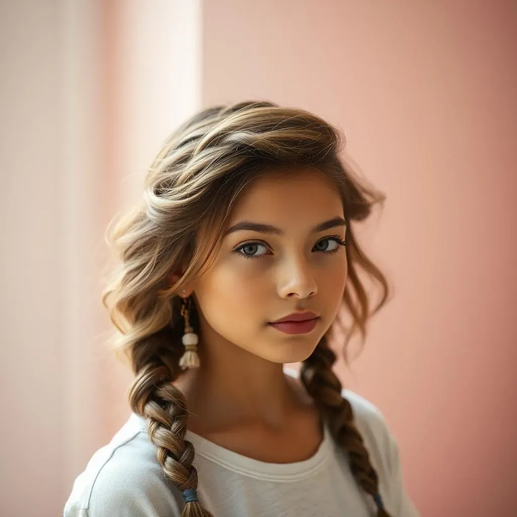 How to Style Jellyfish Haircut with Braids