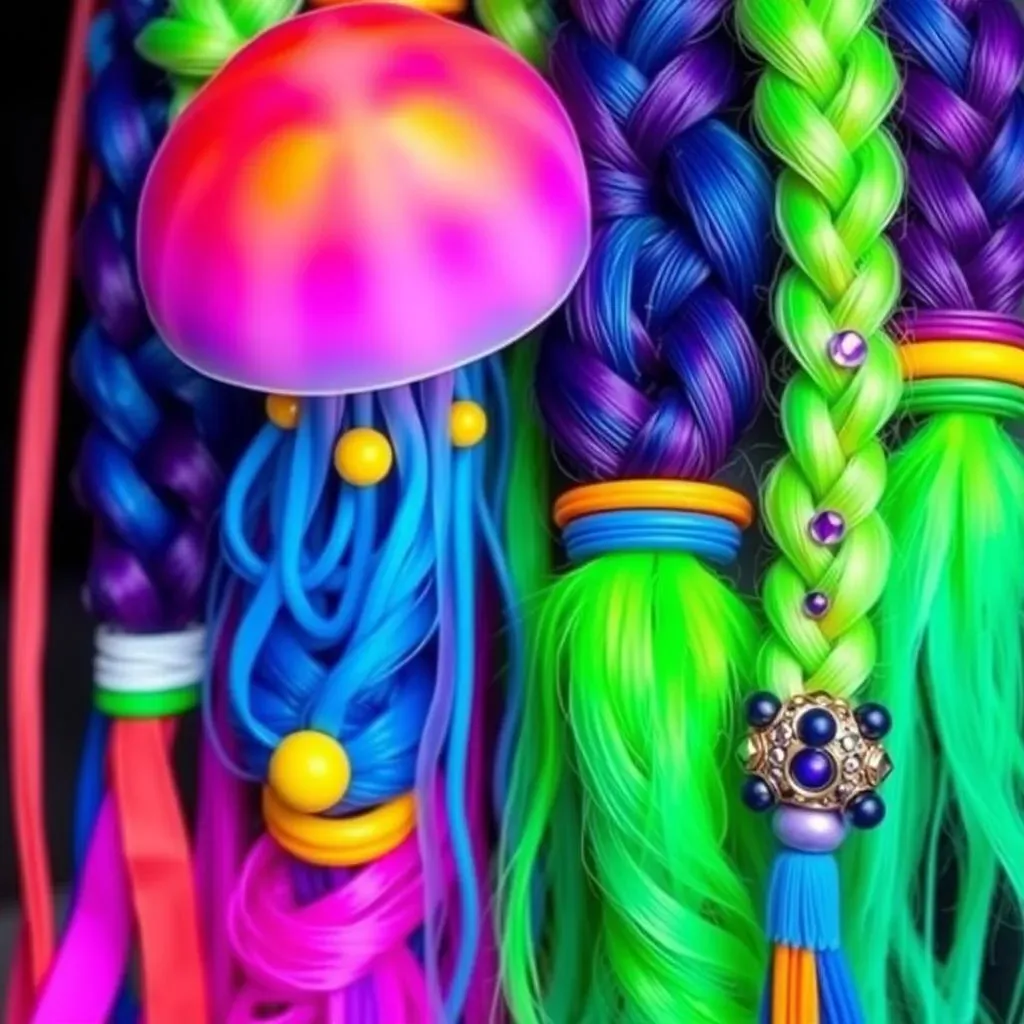 Jellyfish Braids: Ideas and Inspiration