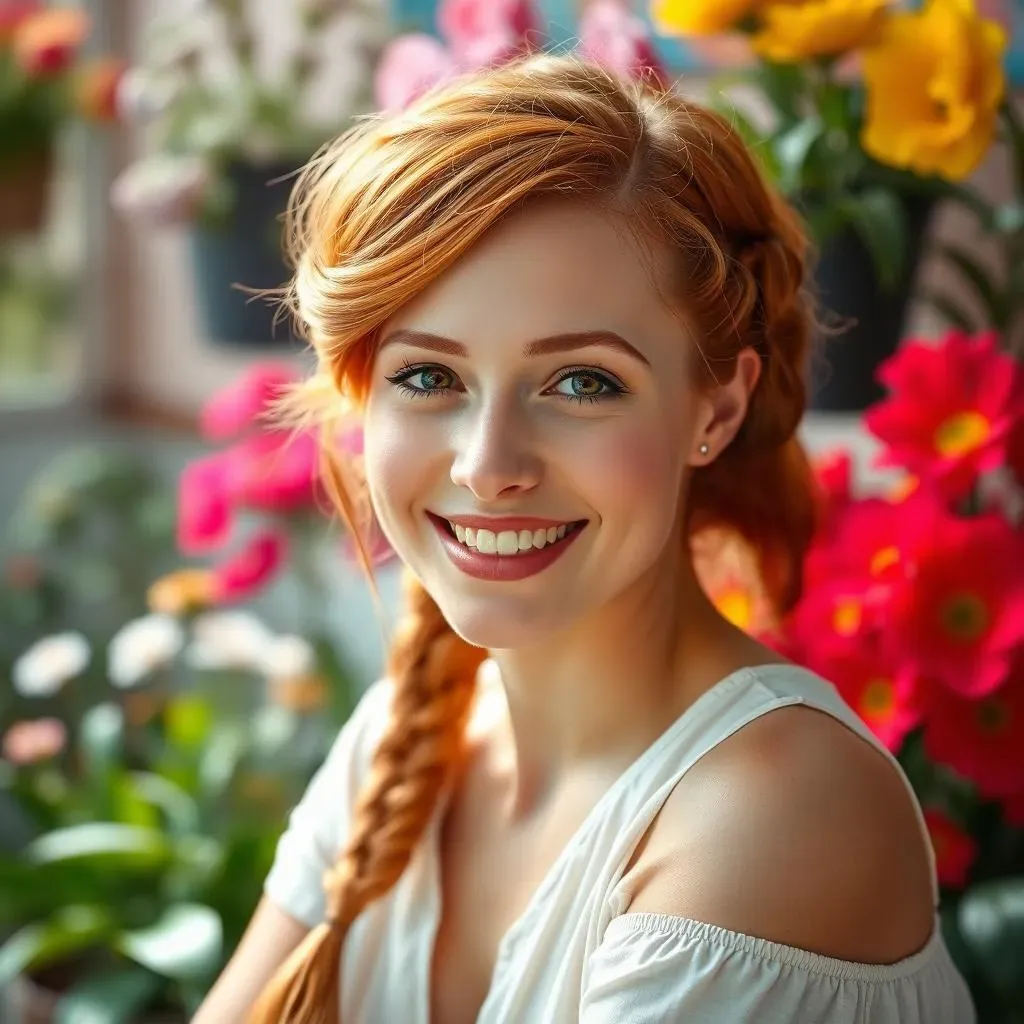 Maintaining and Styling Your Ginger Braids