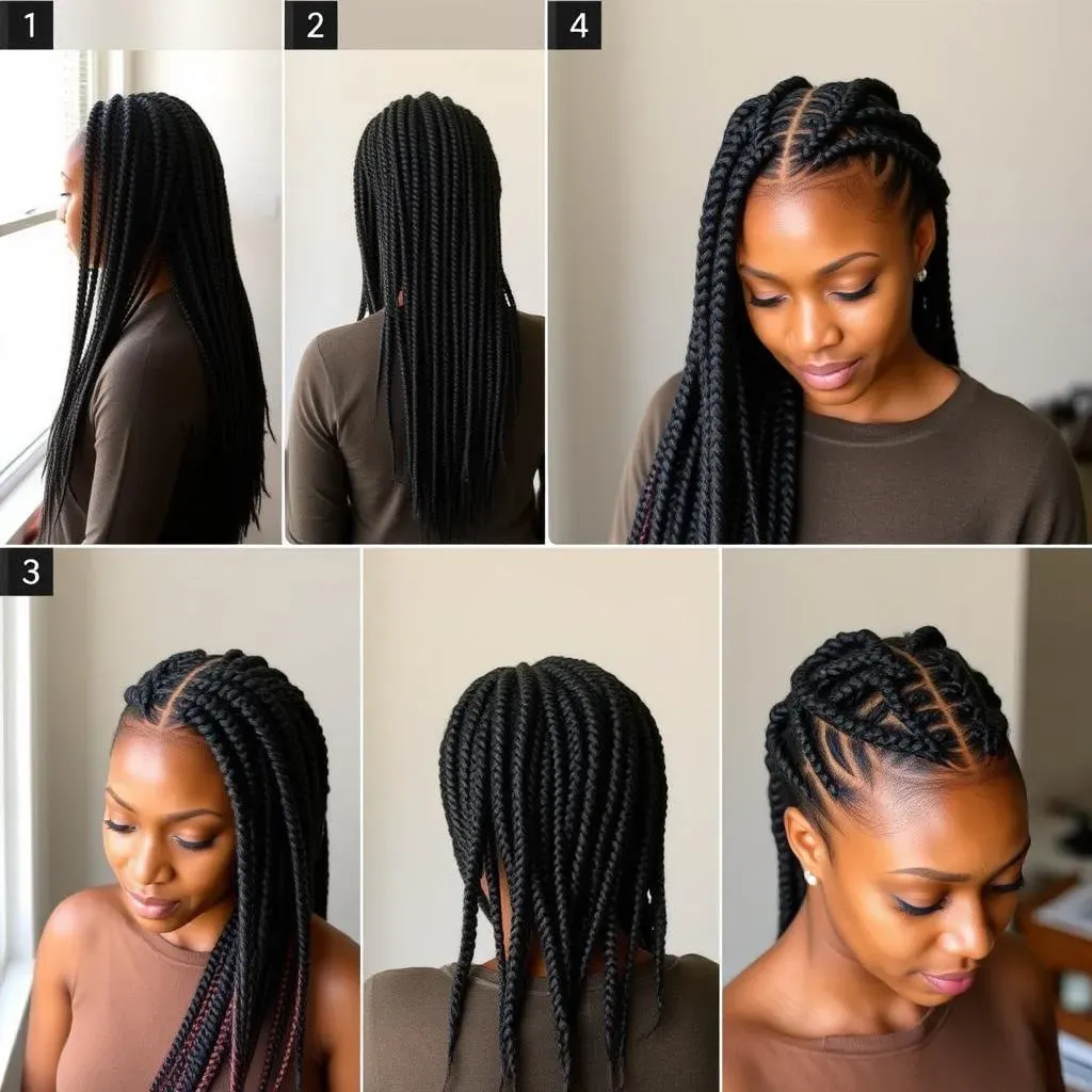 Maintaining Healthy Hair: Tips for Growing Long Hair with Braids