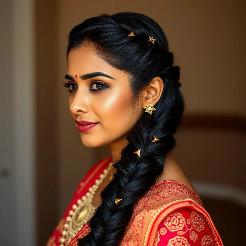 Modern Takes on Traditional Indian Hair Style Braids