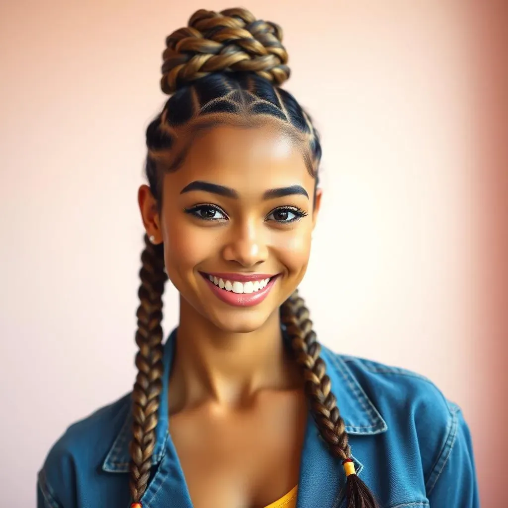 Pineapple Braids: A Fun Twist on Box Braids