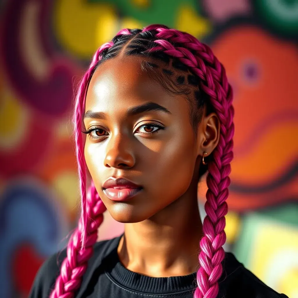 Pink Braids: A Burst of Color for Every Style