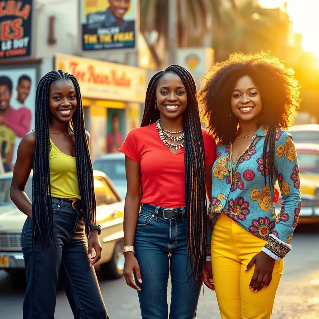 Rocking 70s Braids: Iconic Styles for Black Girls