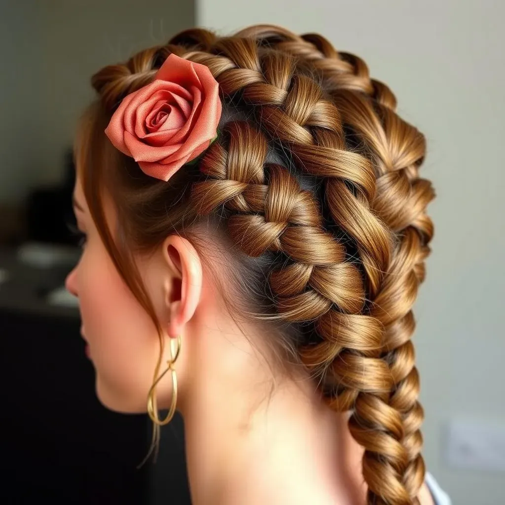Amazing Rose Braids Hairstyle Tutorial: Step-by-Step Guide