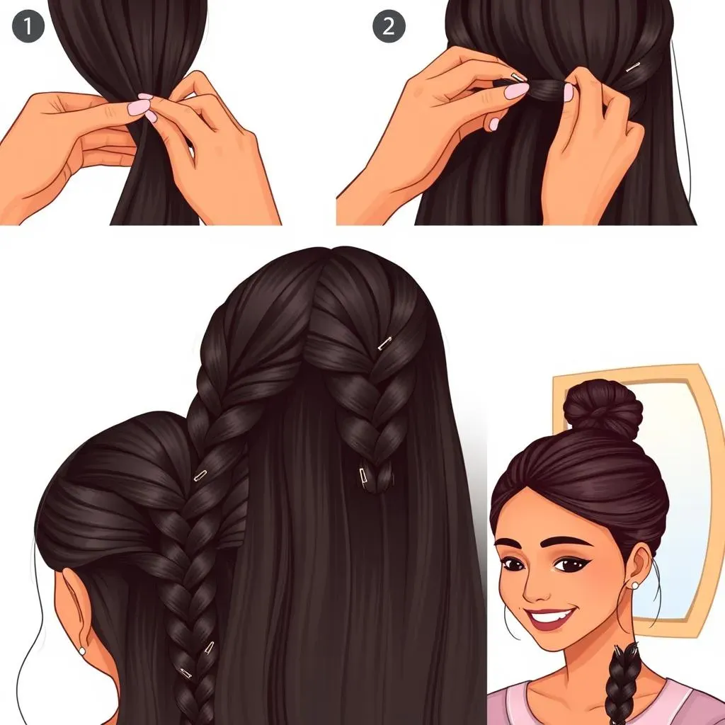 StepbyStep Guide to Creating Beautiful Indian Hairstyle Braids at Home