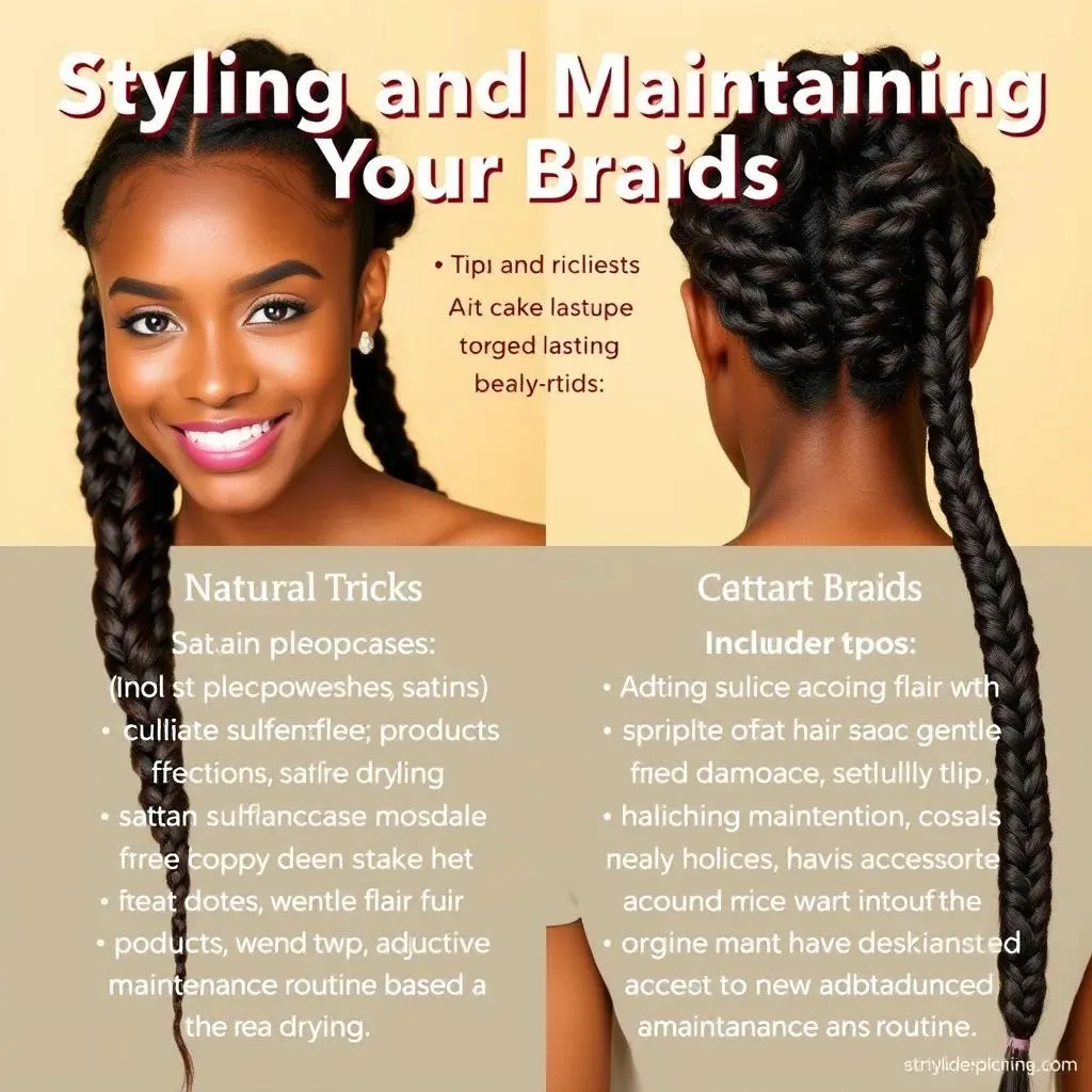 Styling and Maintaining Your Braids: Tips and Tricks for LongLasting Beauty