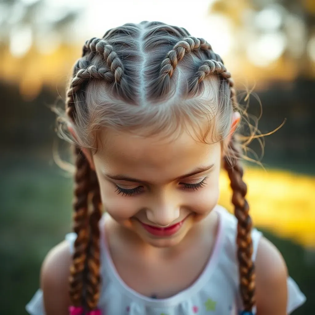Styling and Maintaining Your Child's Unicorn Hairstyle Braids