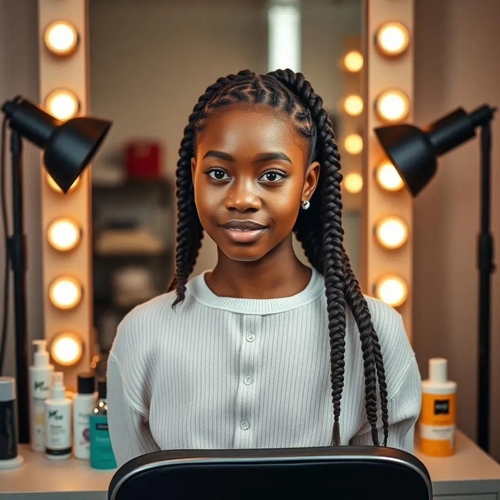 Styling and Maintaining Your Popcorn Braids