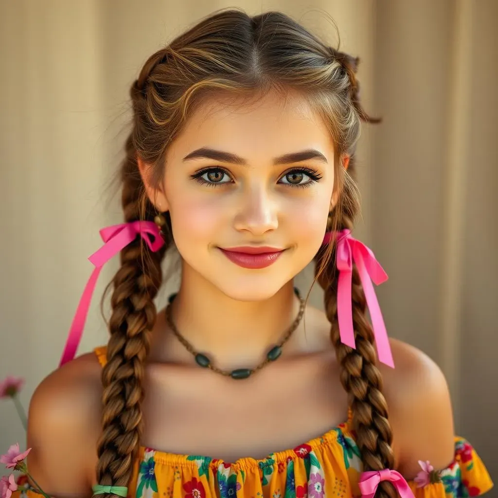 Styling Ideas for Two Braids