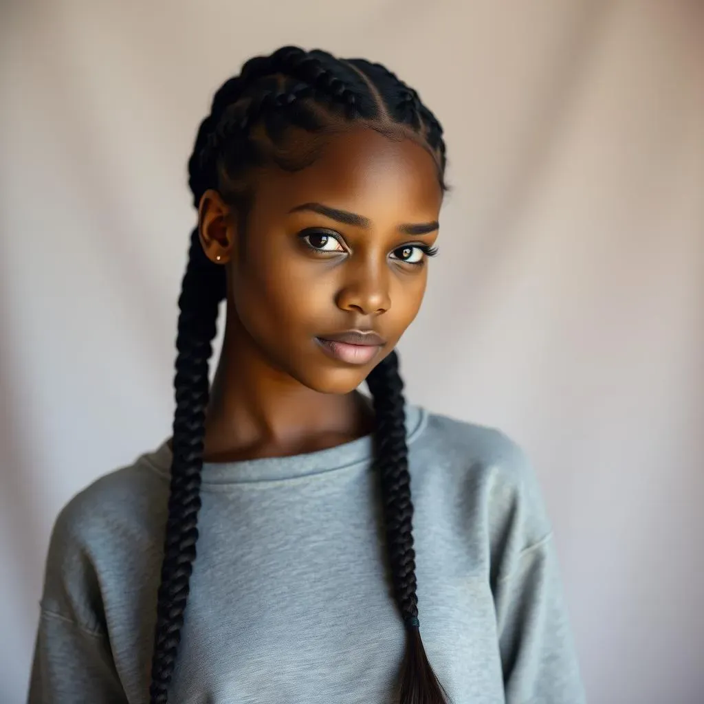 Styling Your Straight Back Braids: From Simple to Creative