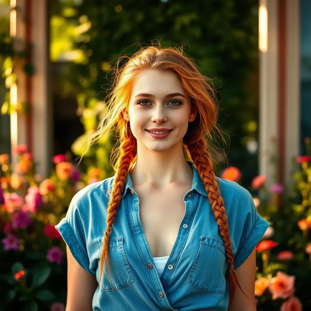 The Allure of Ginger Hair and Braids