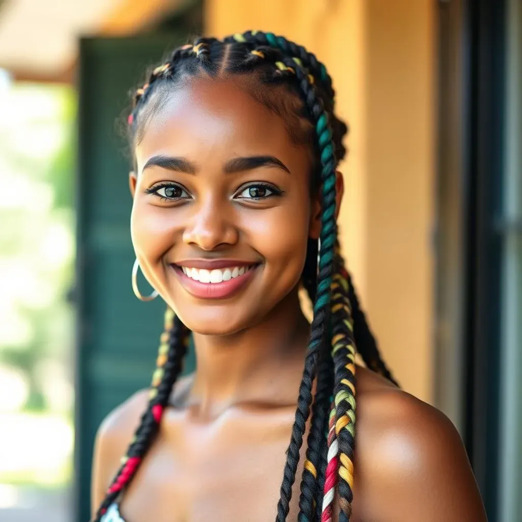 The Allure of Straight Up Braids: A Timeless Hairstyle