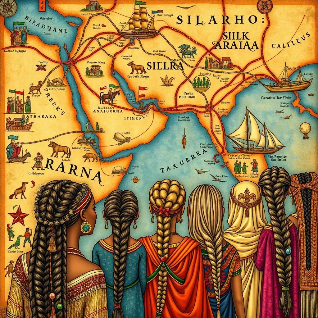 The Spread of Braiding Techniques: Trade, Migration, and Cultural Exchange