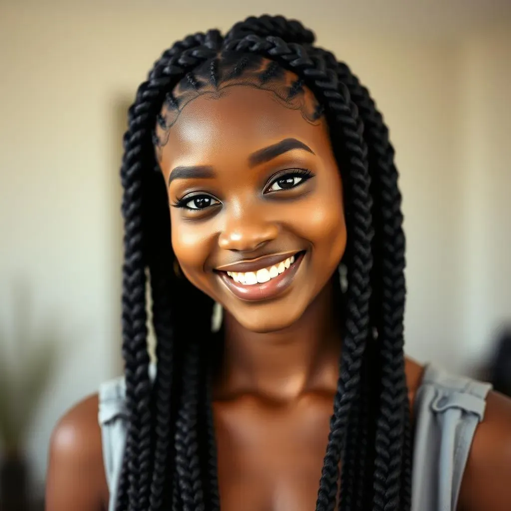 Tips and Tricks for Styling 6 Big Braids