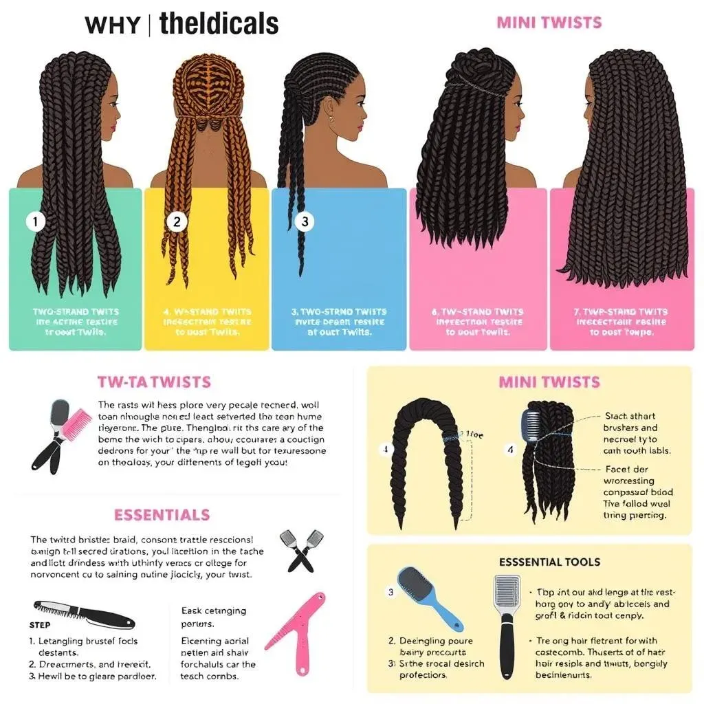 Understanding Twist Braids: Types and Techniques